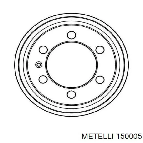 ШРУС зовнішній передній 150005 Metelli