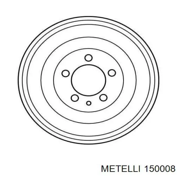150008 Metelli Граната зовнішня