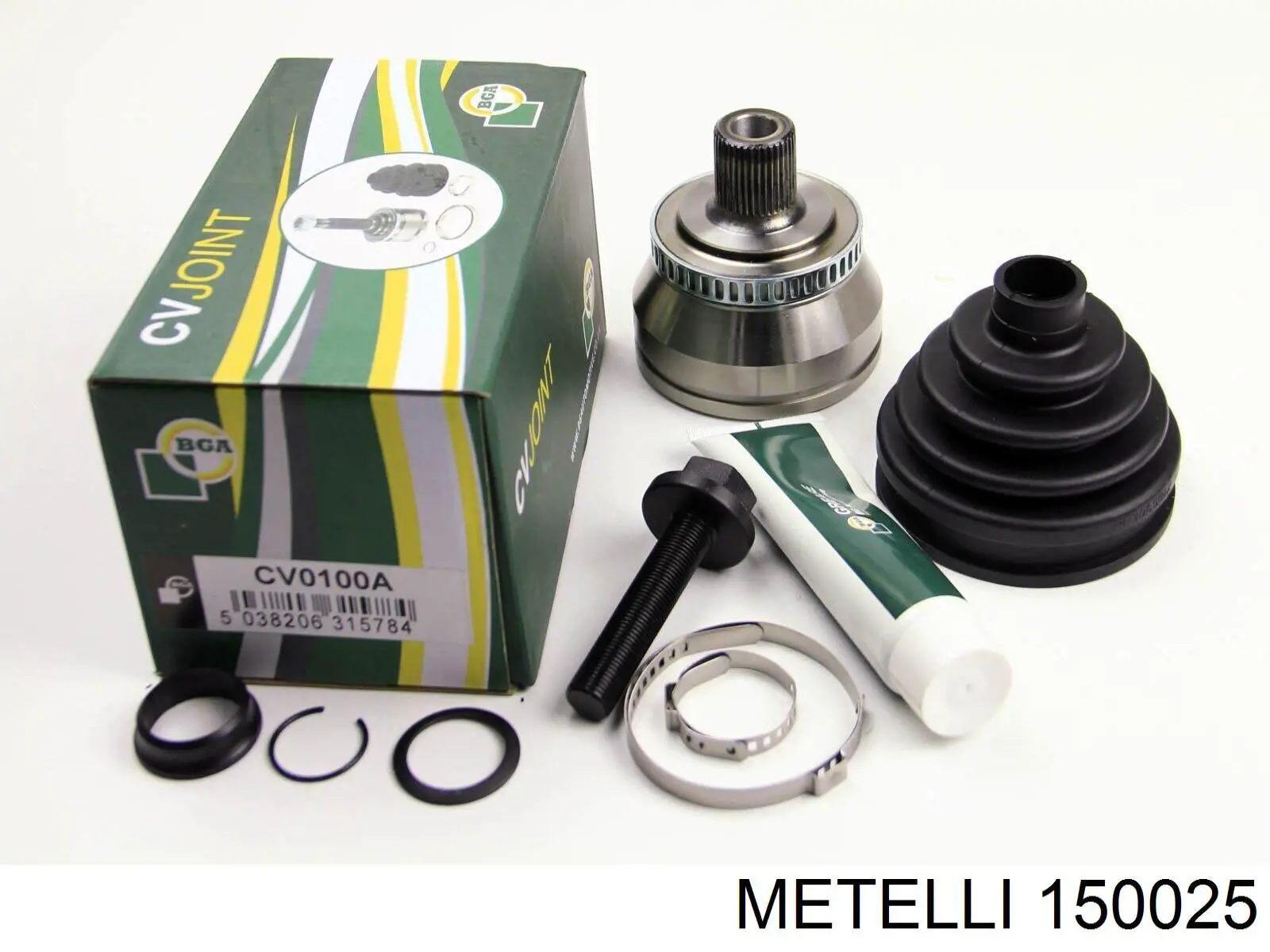 ШРУС зовнішній передній 150025 Metelli