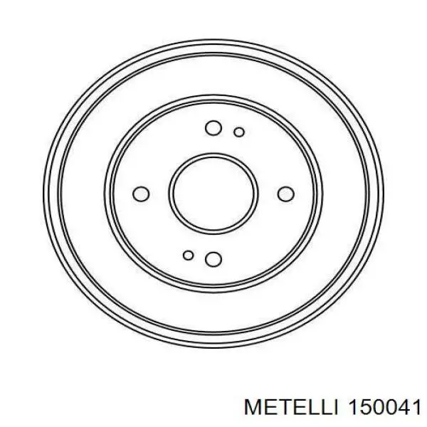 Купити 150041 Metelli Шарнір приводу зовнішній