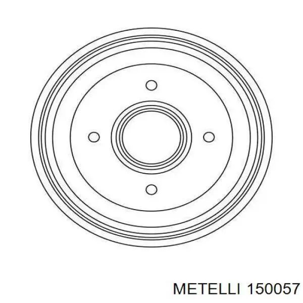150057 Metelli Граната зовнішня