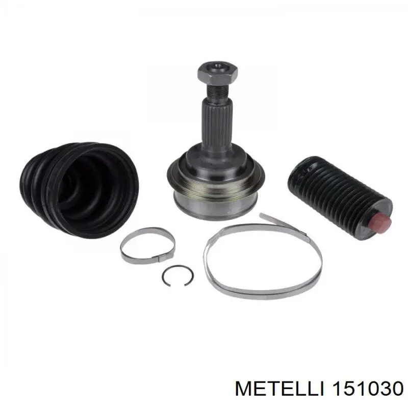 ШРУС зовнішній передній 151030 Metelli