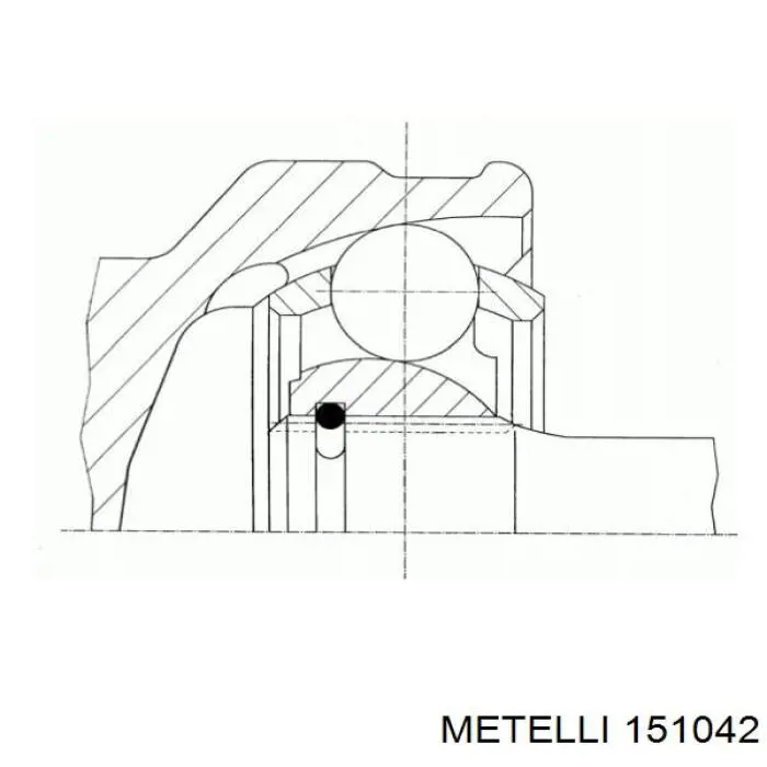 151042 Metelli Граната зовнішня
