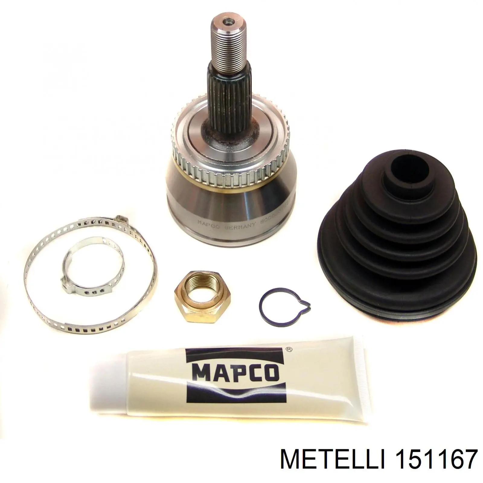 Граната колісна Metelli 151167 ціна, від 27.81 USD