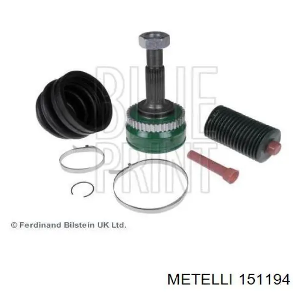 ШРУС зовнішній Metelli 151194