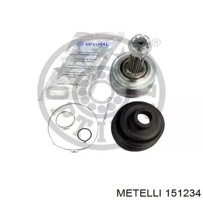 Граната колісна Metelli 151234 ціна, від 23.34 USD