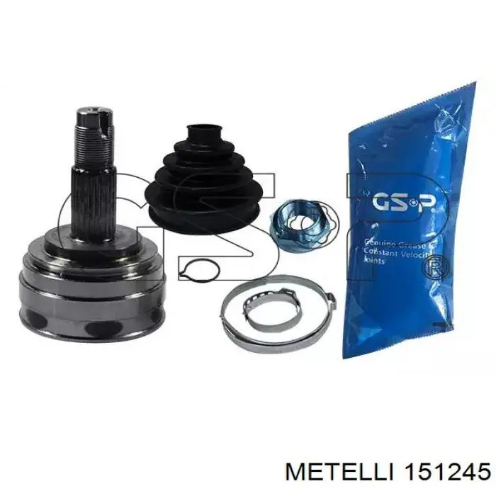 ШРУС зовнішній передній 151245 Metelli