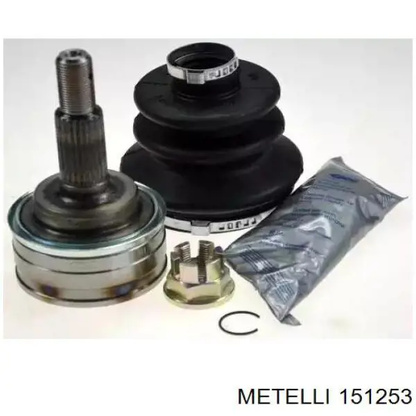 ШРУС зовнішній передній 151253 Metelli