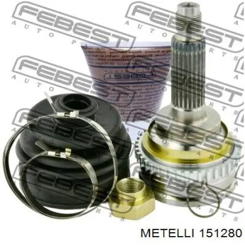 ШРУС зовнішній передній 151280 Metelli