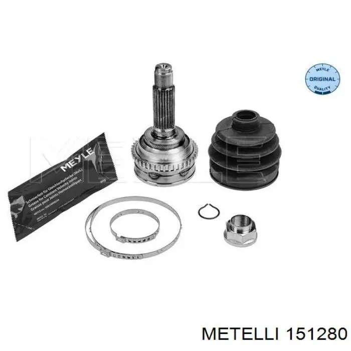 ШРУС зовнішній передній 151280 Metelli