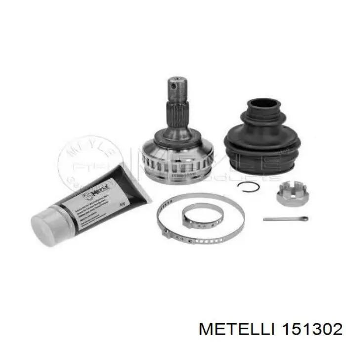 ШРУС зовнішній передній 151302 Metelli