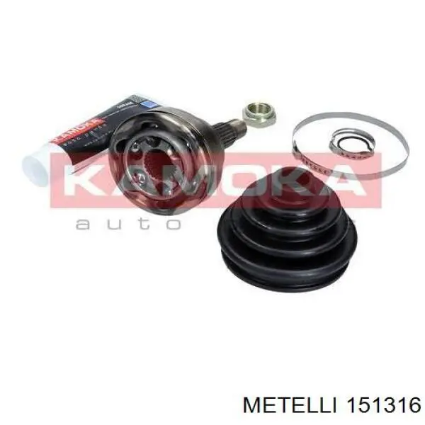 Купити 151316 Metelli Шарнір приводу зовнішній