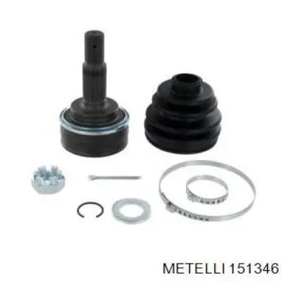 Купити 151346 Metelli Шарнір приводу зовнішній