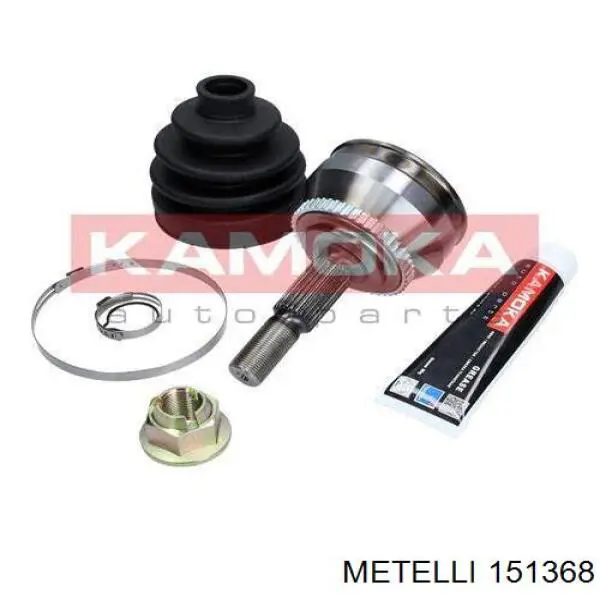 ШРУС зовнішній передній 151368 Metelli