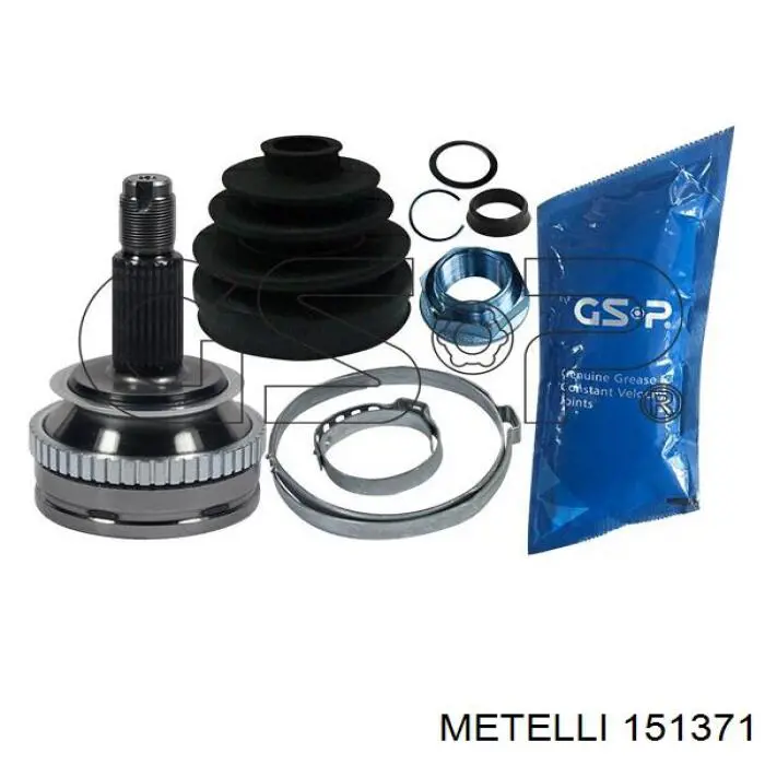 Купити 151371 Metelli Шарнір приводу зовнішній