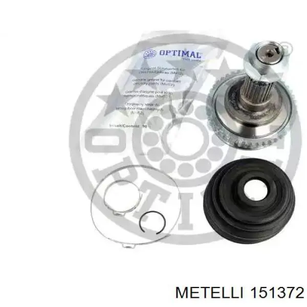 ШРУС зовнішній передній 151372 Metelli