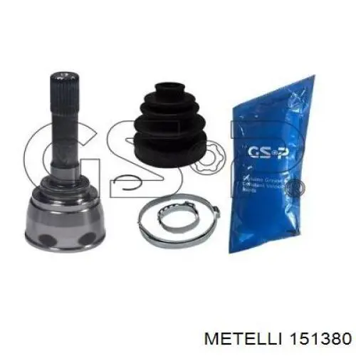 ШРУС зовнішній передній 151380 Metelli