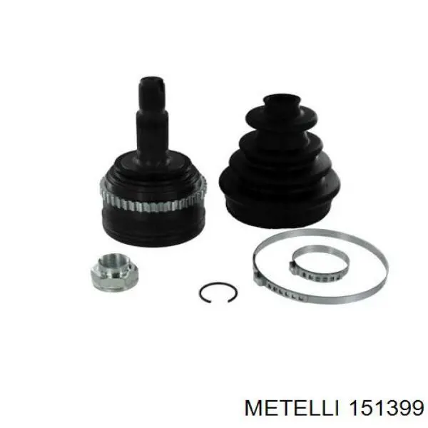 ШРУС зовнішній передній 151399 Metelli