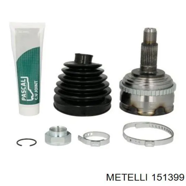 ШРУС зовнішній Metelli 151399