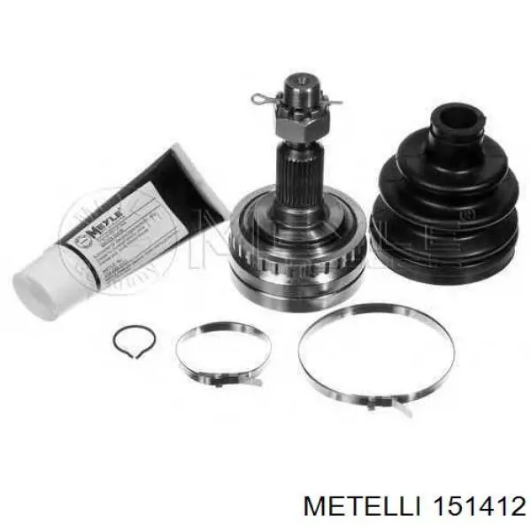 Купити 151412 Metelli Шарнір приводу зовнішній