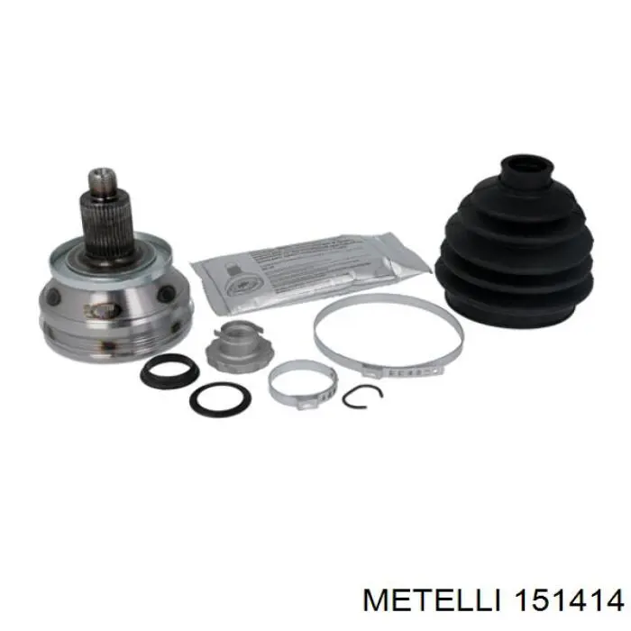 ШРУС зовнішній передній 151414 Metelli