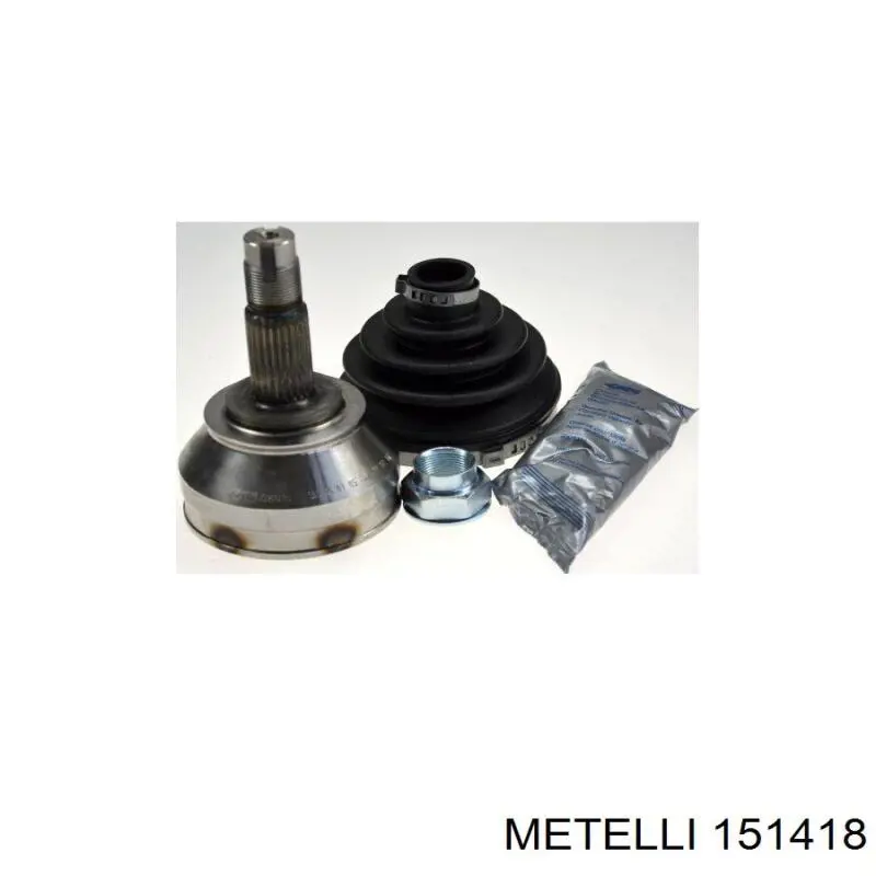 ШРУС зовнішній передній 151418 Metelli