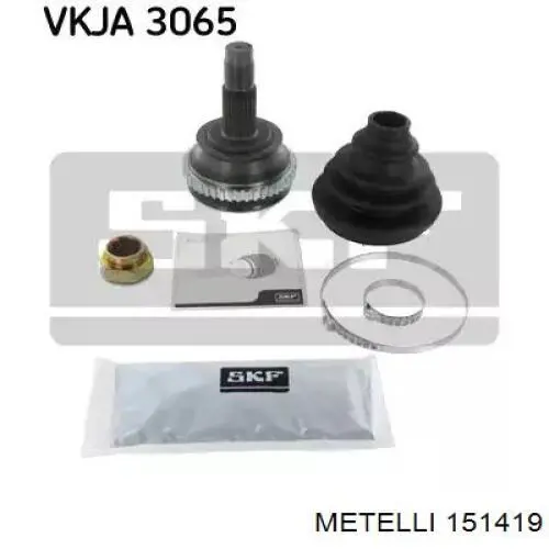Купити 151419 Metelli Шарнір приводу зовнішній