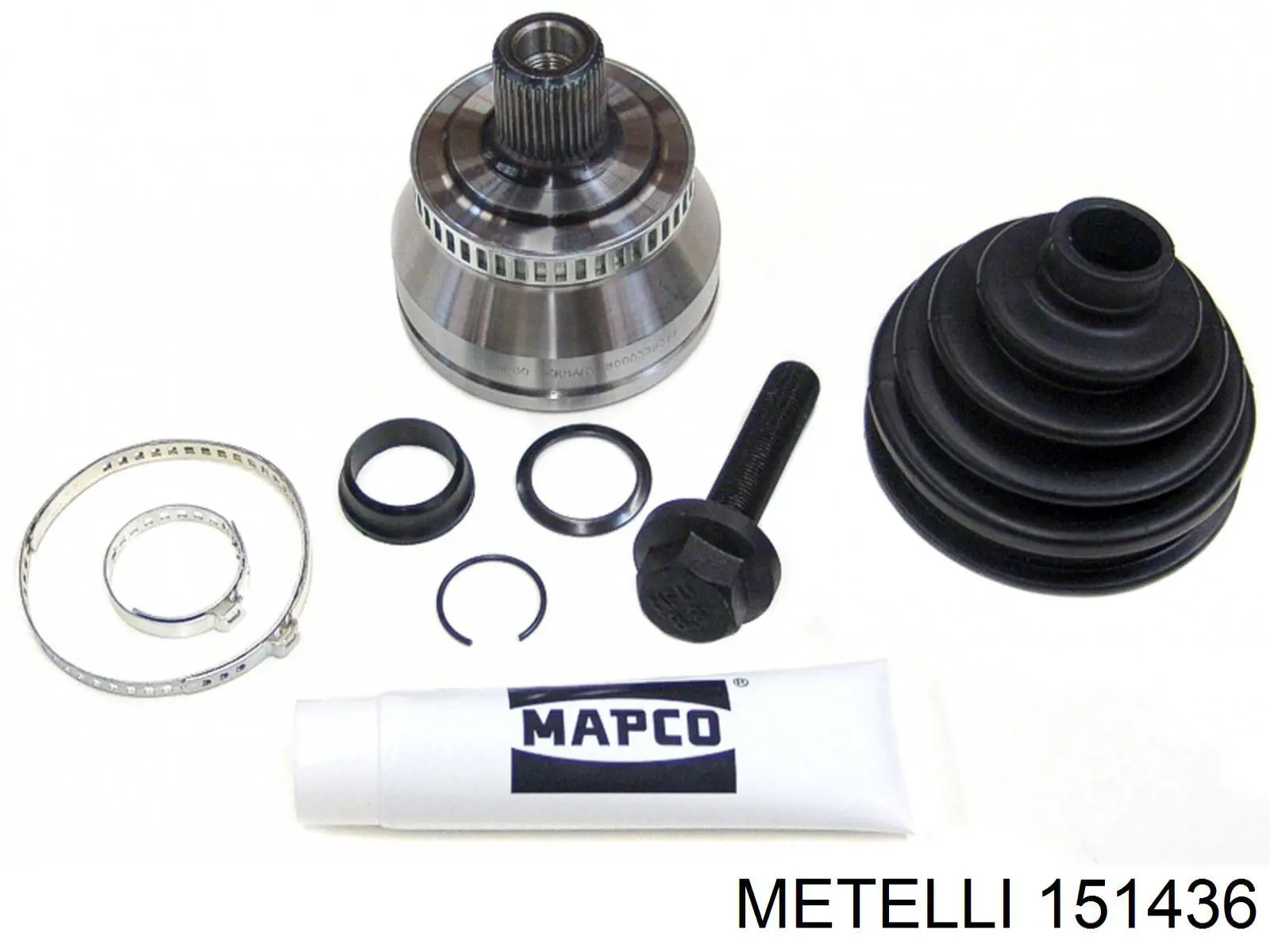 Граната колісна Metelli 151436 ціна, від 1331.5 UAH
