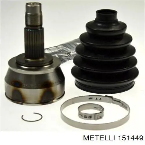 Граната колісна Metelli 151449 ціна, від 25.08 USD