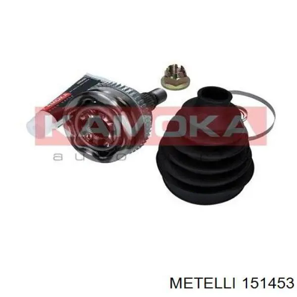 ШРУС зовнішній передній 151453 Metelli