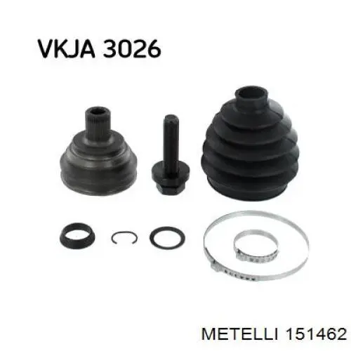 Купити 151462 Metelli Шарнір приводу зовнішній