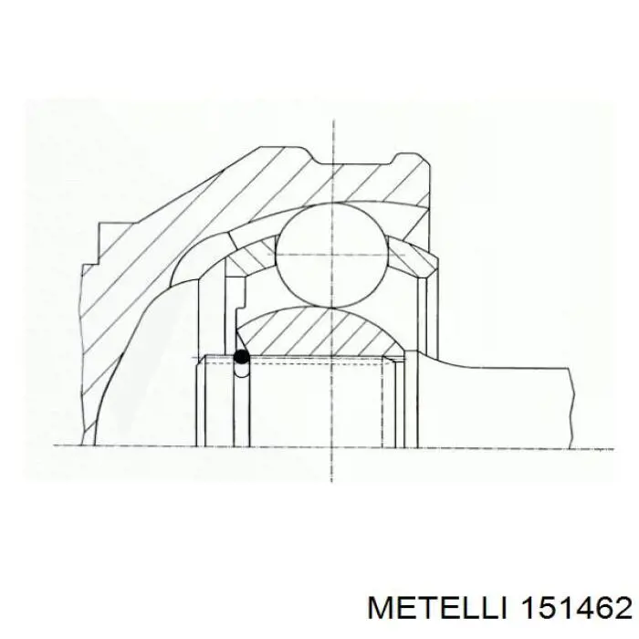 151462 Metelli Граната зовнішня