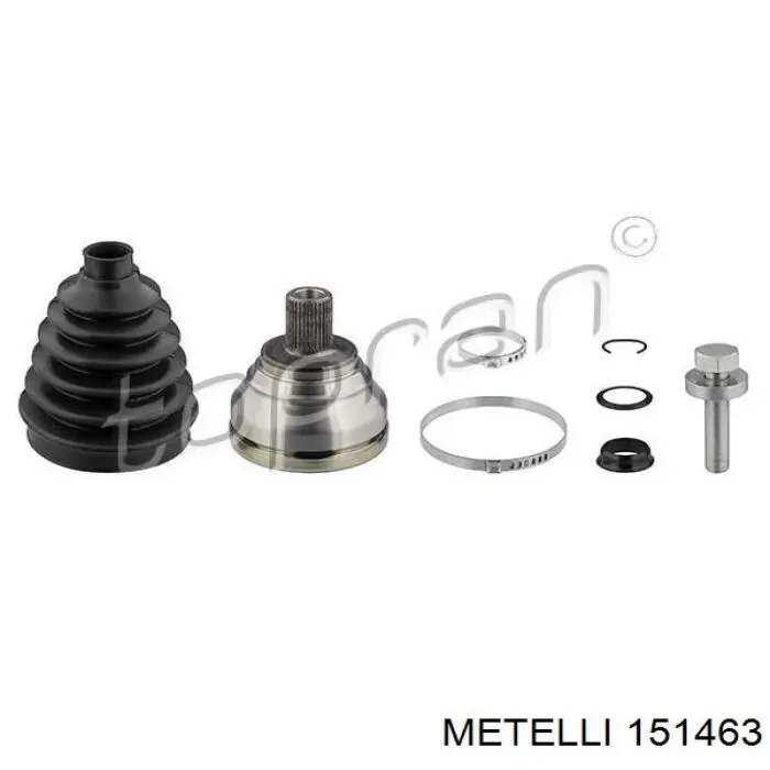 ШРУС зовнішній Metelli 151463