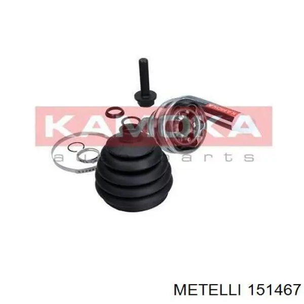 ШРУС зовнішній передній 151467 Metelli