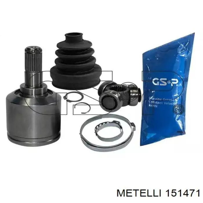 Купити 151471 Metelli Шарнір приводу зовнішній