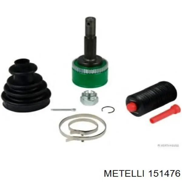 Купити 151476 Metelli Шарнір приводу зовнішній