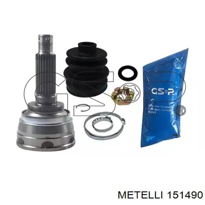 Купити 151490 Metelli Шарнір приводу зовнішній