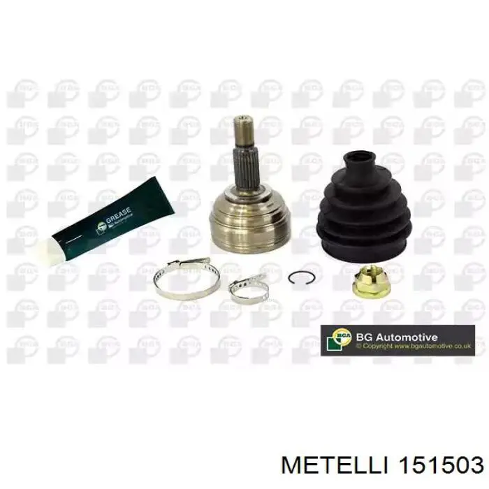 Купити 151503 Metelli Шарнір приводу зовнішній