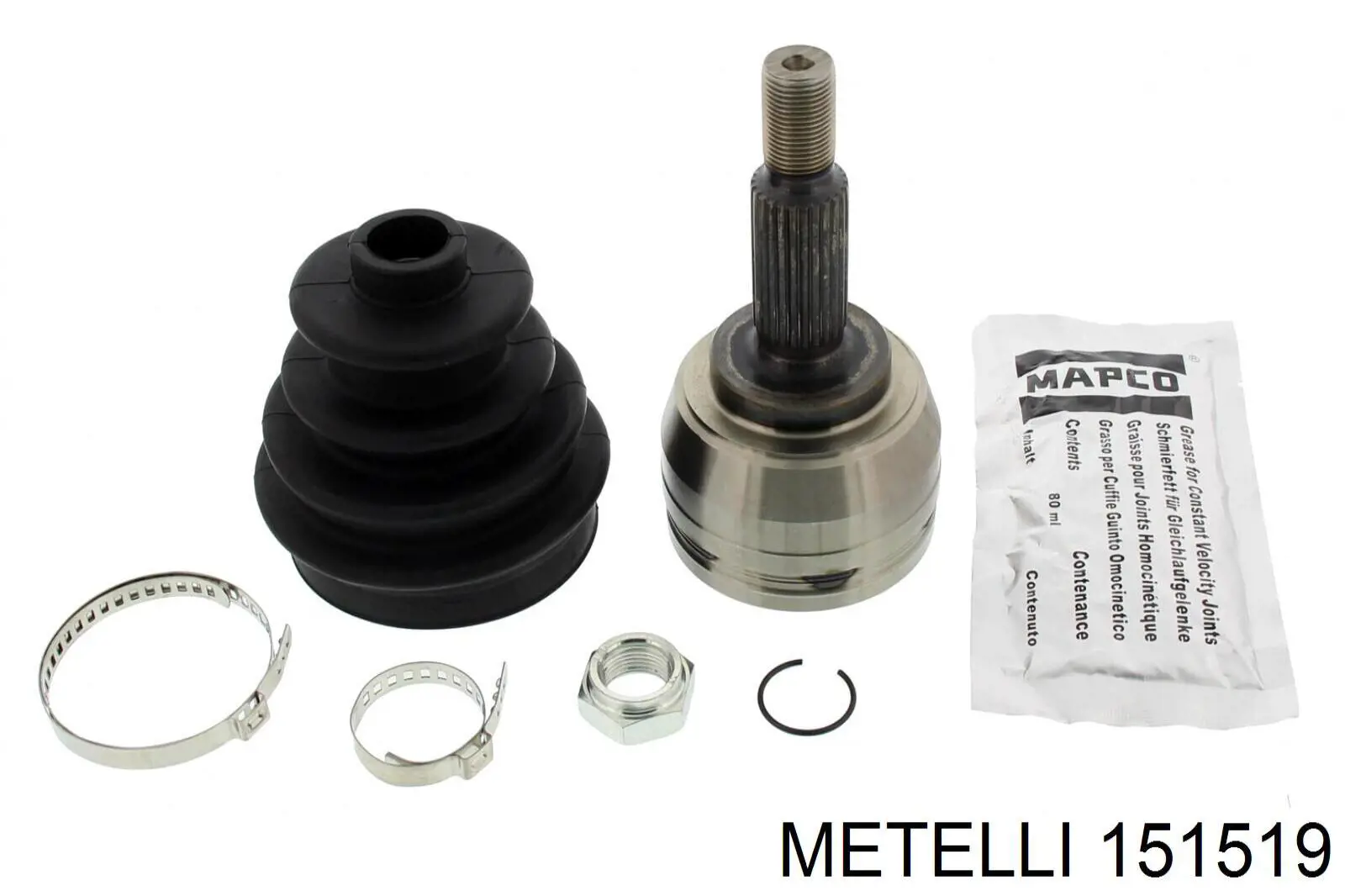 Граната колісна Metelli 151519 ціна, від 35.35 USD