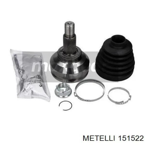 Купити 151522 Metelli Шарнір приводу зовнішній