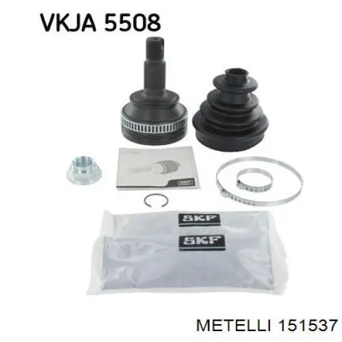151537 Metelli ШРУС зовнішній передній/задній