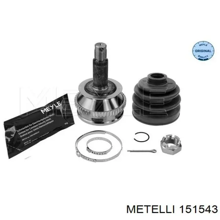 Купити 151543 Metelli Шарнір приводу зовнішній