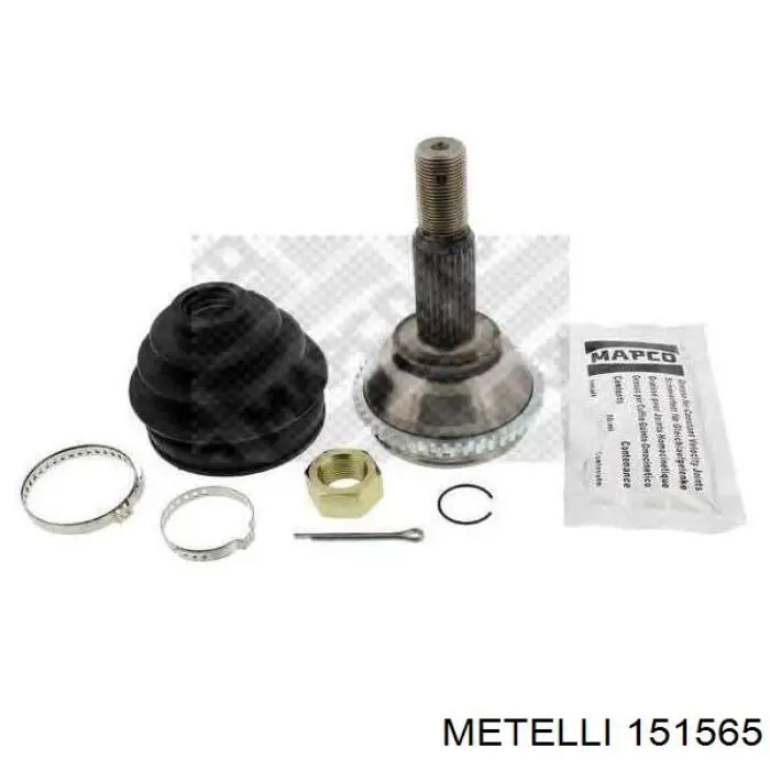 Купити 151565 Metelli Шарнір приводу зовнішній