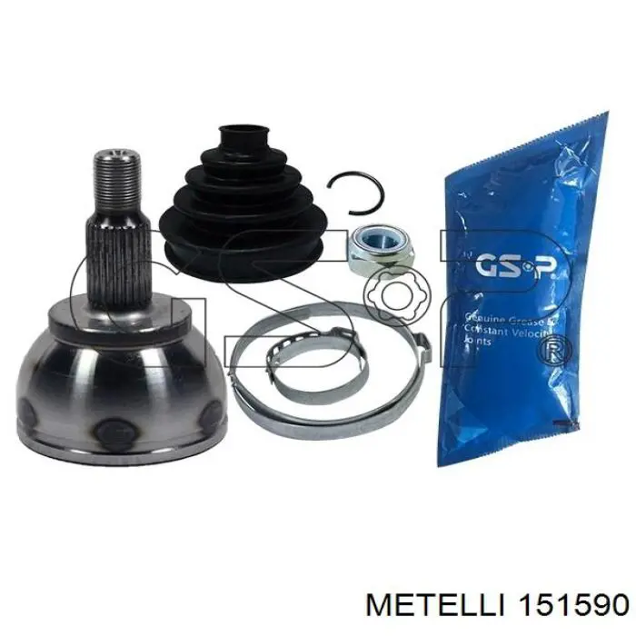 Купити 151590 Metelli Шарнір приводу зовнішній
