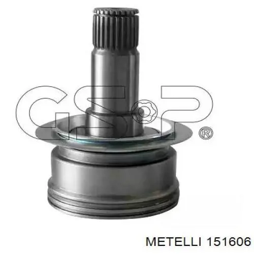 Купити 151606 Metelli Шарнір різних кутових швидкостей задній