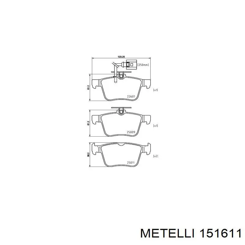 Граната колісна Metelli 151611 ціна, від 33.75 USD