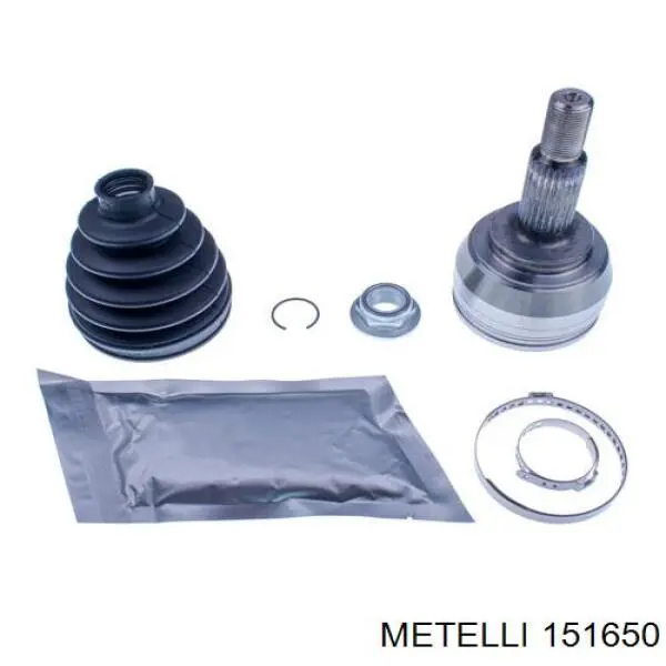 Купити 151650 Metelli Шарнір приводу зовнішній