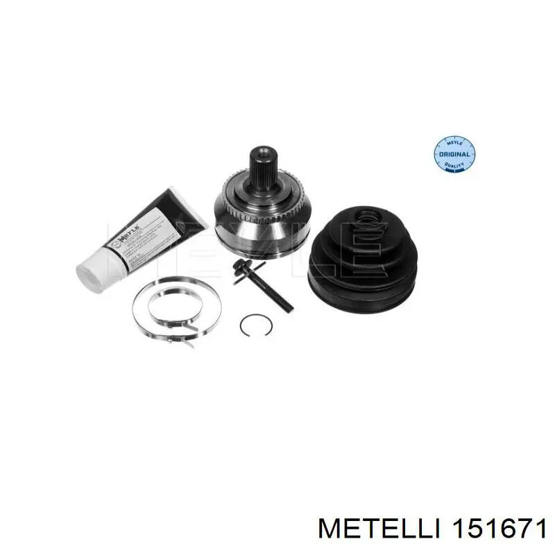 Купити 151671 Metelli Шарнір приводу зовнішній