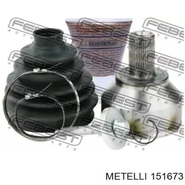 Купити 151673 Metelli Шарнір приводу зовнішній