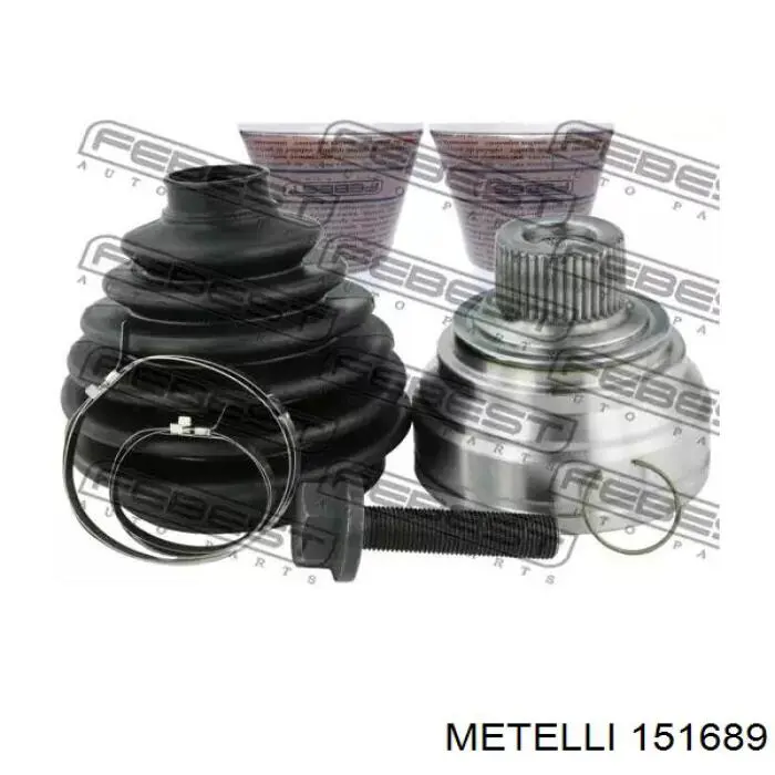 Купити 151689 Metelli Шарнір приводу зовнішній